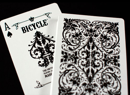 carti de joc bicycle nautic white