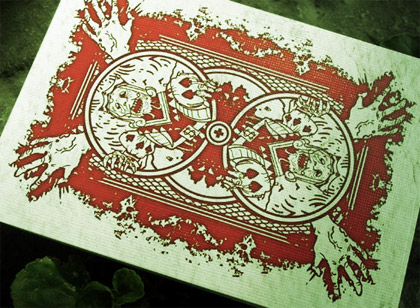 carti de joc bicycle zombie